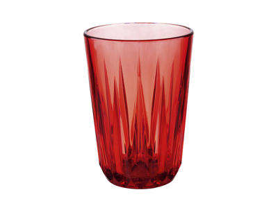 Vaso Rojo Apilable Tritan 0,15 l