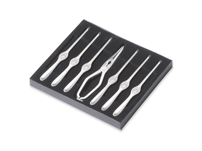 Juego de langostas 7 piezas en caja de regalo