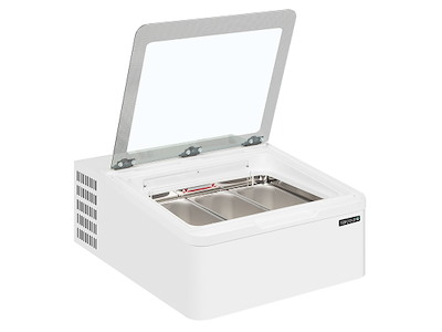 Congelador de arcón 29 ltr Blanco Modelo de mesa