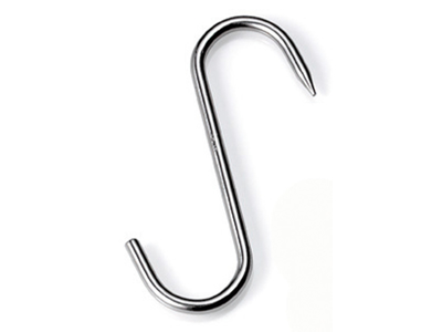 S-hook, inoxidable 200 x 9 mm