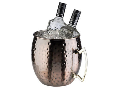 Enfriador de botellas aspecto cobre antiguo 5 ltr