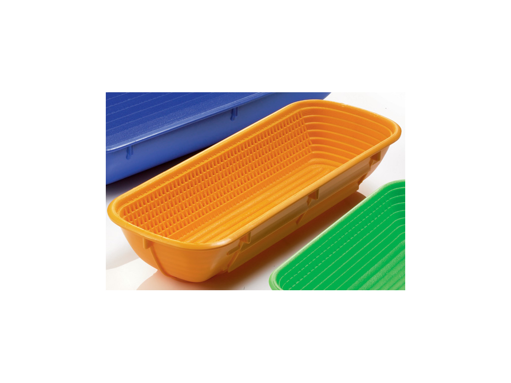 Cesta elevadora Oval 13x35 cm 1 kg Naranja