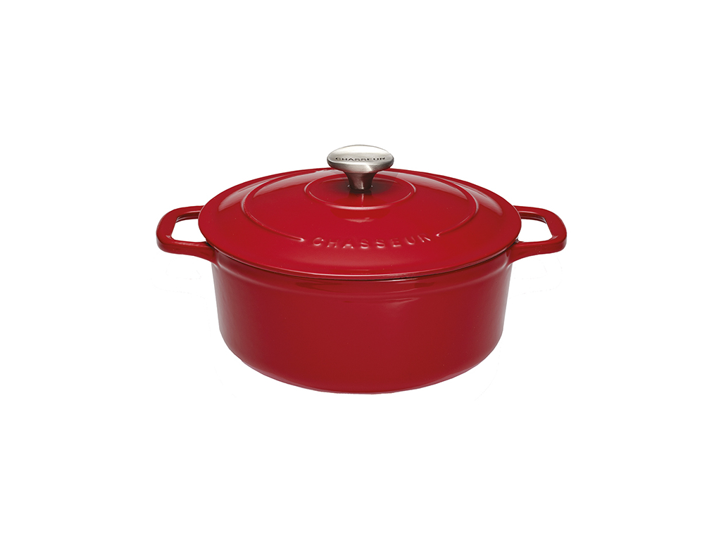 Cacerola Chasseur 18 cm redonda roja