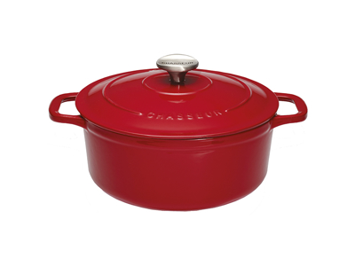 Cacerola Chasseur 18 cm redonda roja