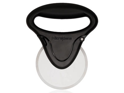 Rueda de pizza Microplane Negro/Acero