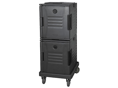 Caja de transporte térmica con ruedas y 2 puertas 0x0x0mm