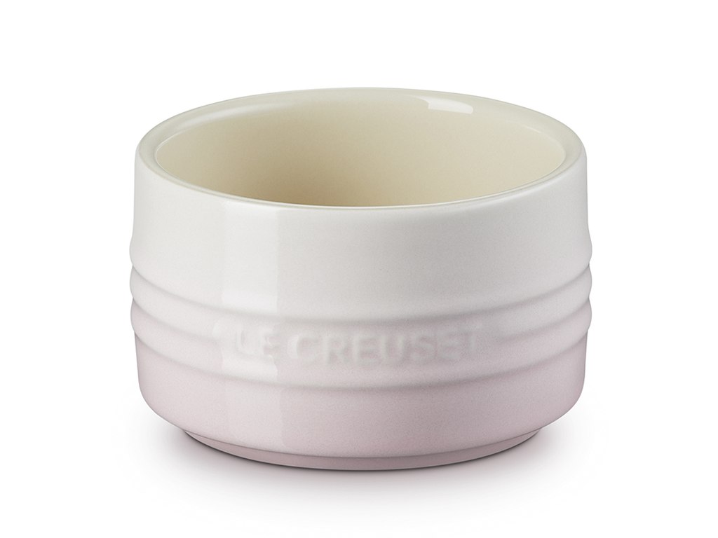 Ramekin de cerámica para mariscos rosa 9cm 200ml