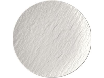 El plato The Rock blanco 25 cm