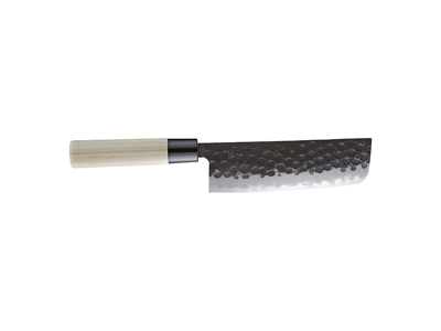 Tojiro Martillado Nakiri 16,5 cm, negro