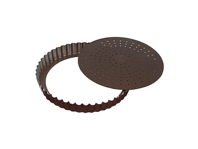 Molde para tarta antiadherente perf. con fondo suelto 28