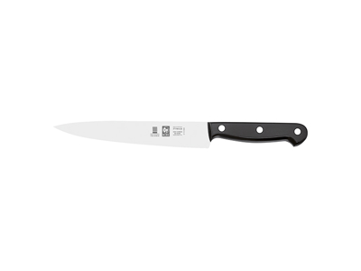 Cuchillo de trinchar - Acero inoxidable - Negro - 17cm