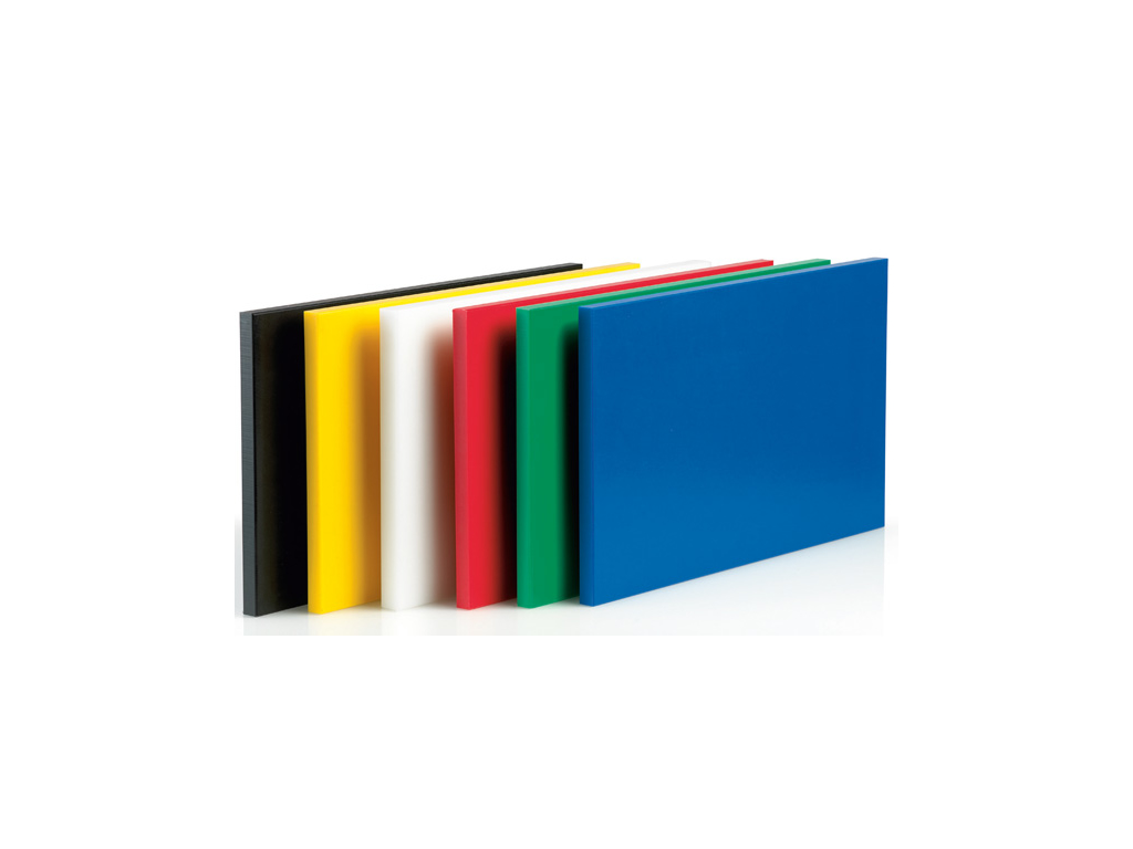 Tabla de cortar polyd Blanca 50x30x2,5 cm