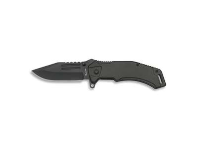 Cuchillo de bolsillo Negro 9 cm con clips
