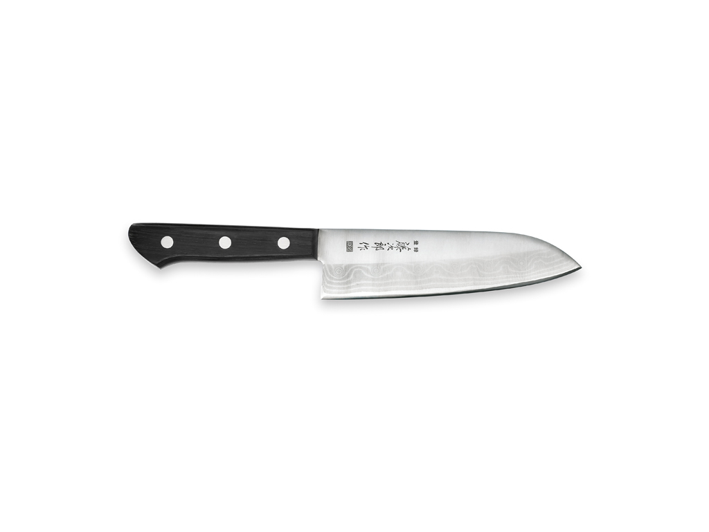Tojiro Pro DP Santoku Cuchillo de Cocina 17 cm, 37 capas