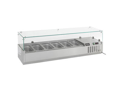 Refrigerador 6x1/3GN 1400x395x435 mm