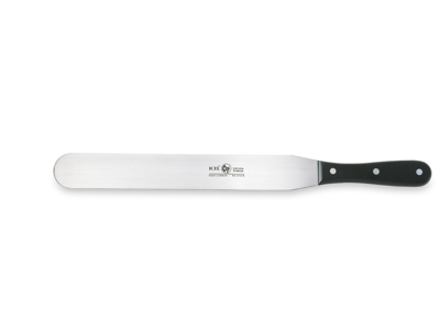 Cuchillo de paleta - Acero inoxidable - Negro - 300cm - Recto