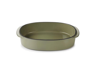 Plato Oval 26x18,5 cm Beige Caractere Culinaire