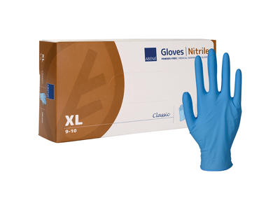 Guante desechable Nitrilo Azul XL 100 pcs