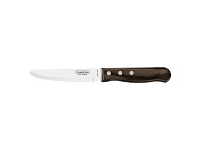 Cuchillo de carne Jumbo Punta redonda 245 mm Castaño