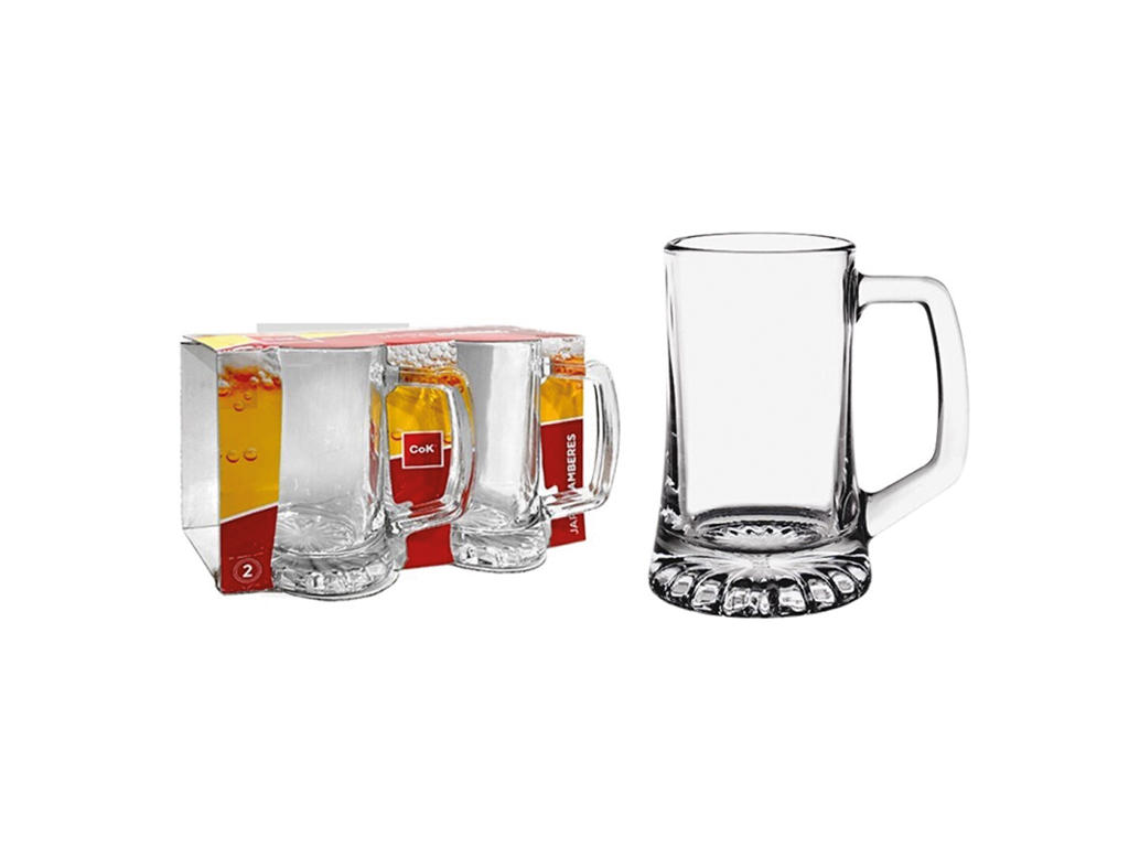 Vaso de cerveza 26 cl 2-Pack