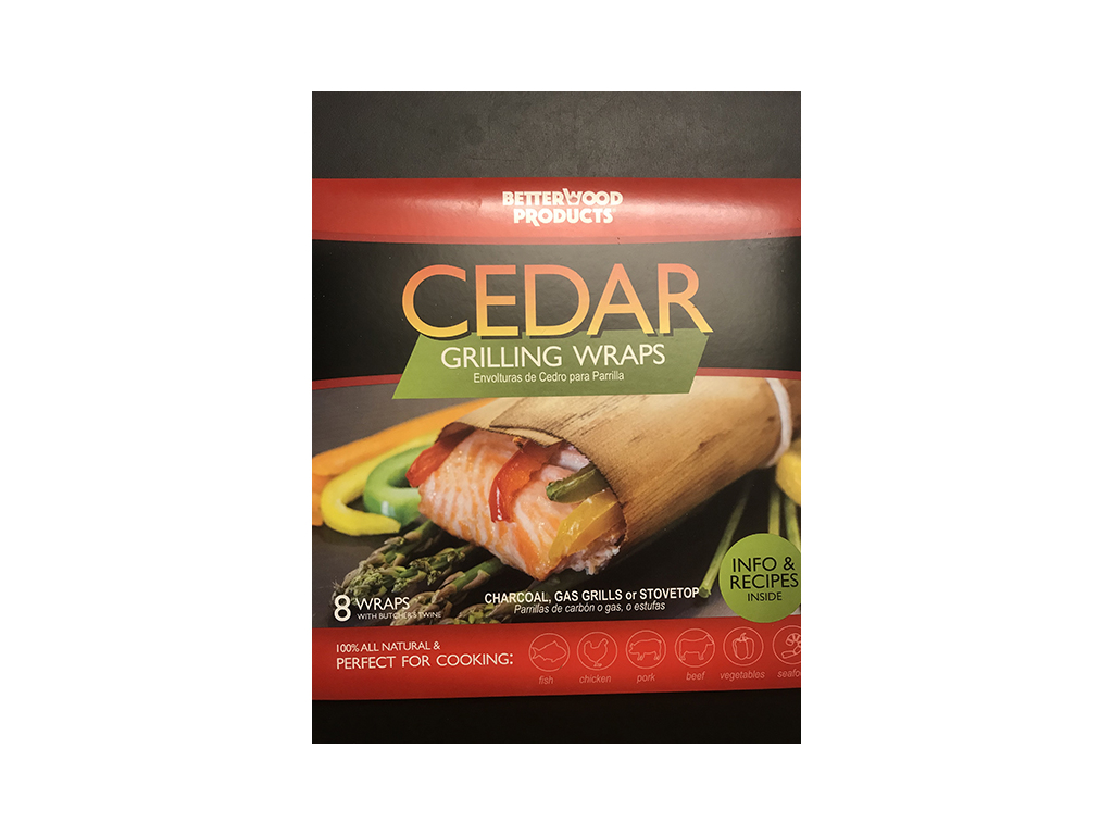 Envolturas de parrilla Cedartræ 8-pak