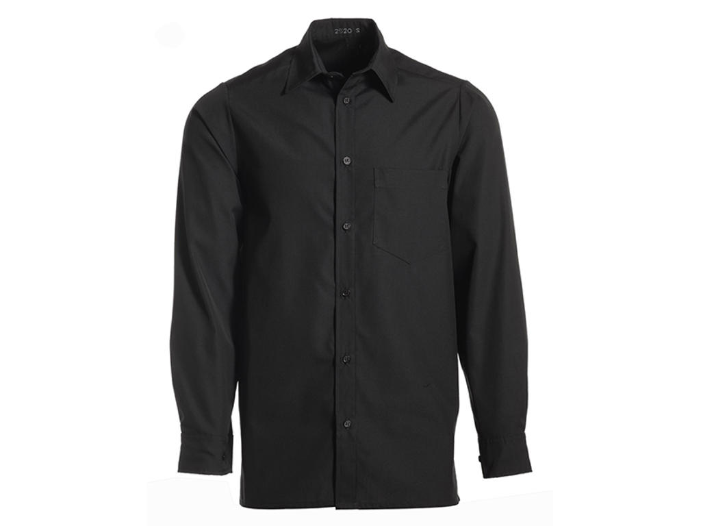 Camisa Kentaur Hombre Negra con manga larga