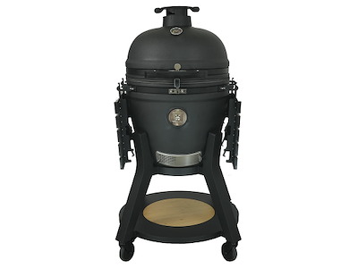 Kamado L Pro Smooth Mat Sort inkl. Cover
