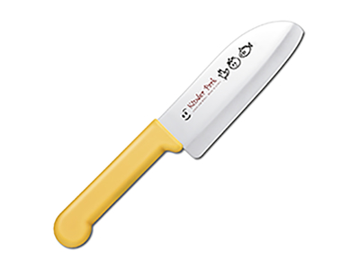 Tojiro Cuchillo Infantil, 12 cm, amarillo