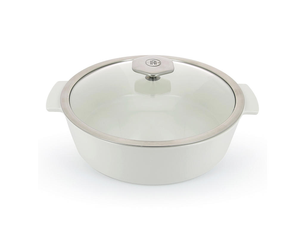 Olla 28 cm Vidrio Inducción Revolución 2