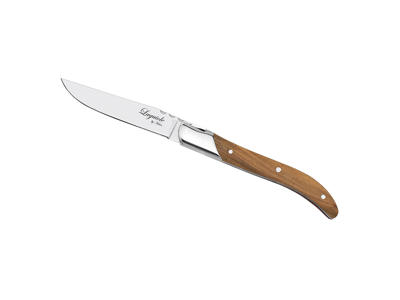 Cuchillo Laguiole Madera de Olivo 6 uds.
