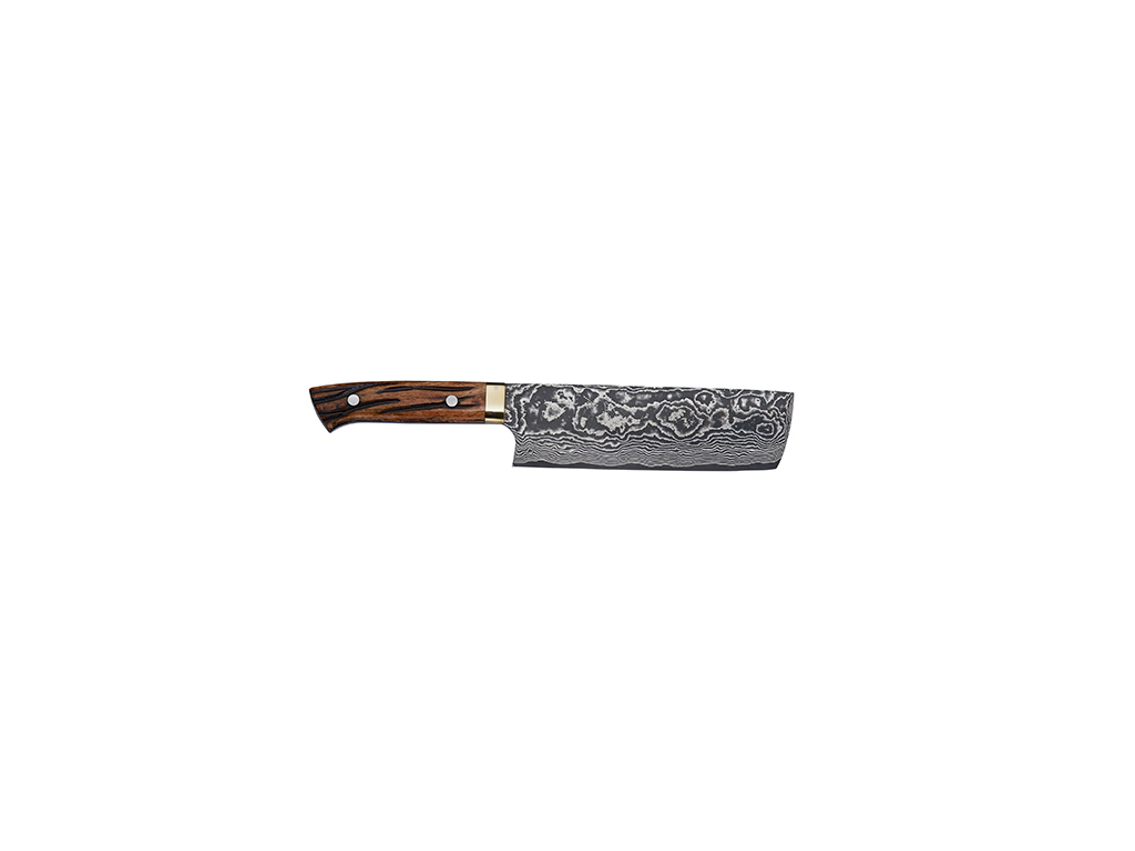 Cuchillo Nakirik, 17 cm, Takefu Yellow Bull, VG-10 61 capas