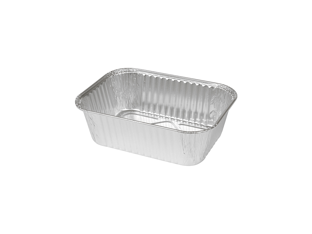 Bandeja de aluminio sin tapa 500 ml 10,8x14,8 cm 110-P
