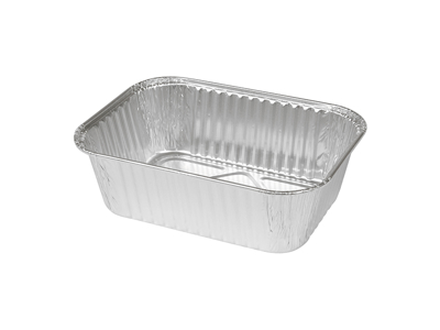 Bandeja de aluminio sin tapa 500 ml 10,8x14,8 cm 110-P