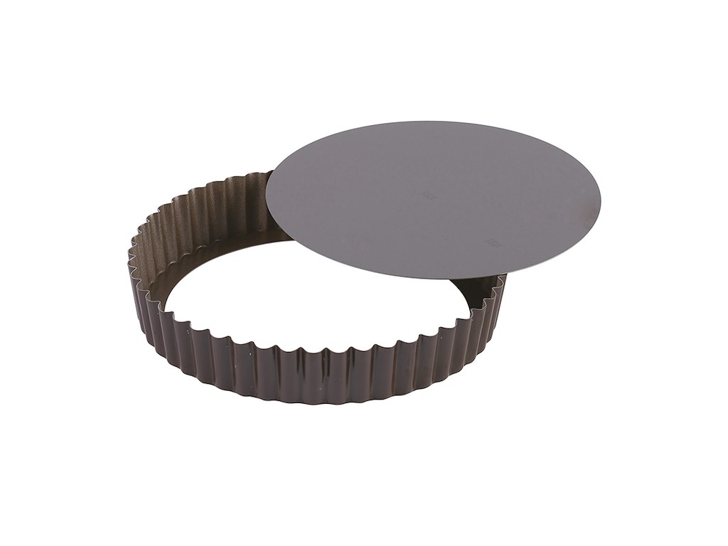 Molde para tarta antiadherente con fondo desmontable 24x2,5cm