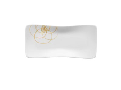 Plato Bloom rectangular 21x10,5 cm