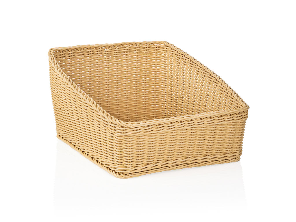 Cesta de pan Luz Beige 40x50x14/25cm Tejedor
