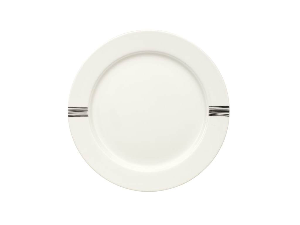 Plato plano Black Lines Día 290 mm