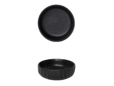 Cuenco Bajo 7 cm Negro Gordion