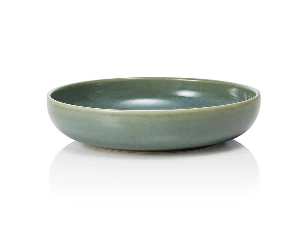 Plato - Cerámica - Verde - 22cm - 800ml - 50x220x220mm