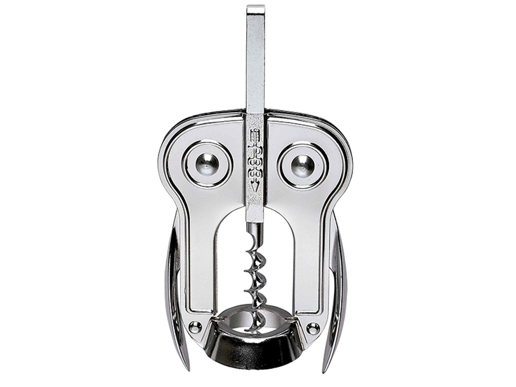 Sacacorchos con doble mango cromo BOJ