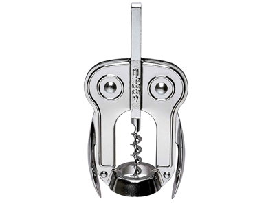 Sacacorchos con doble mango cromo BOJ