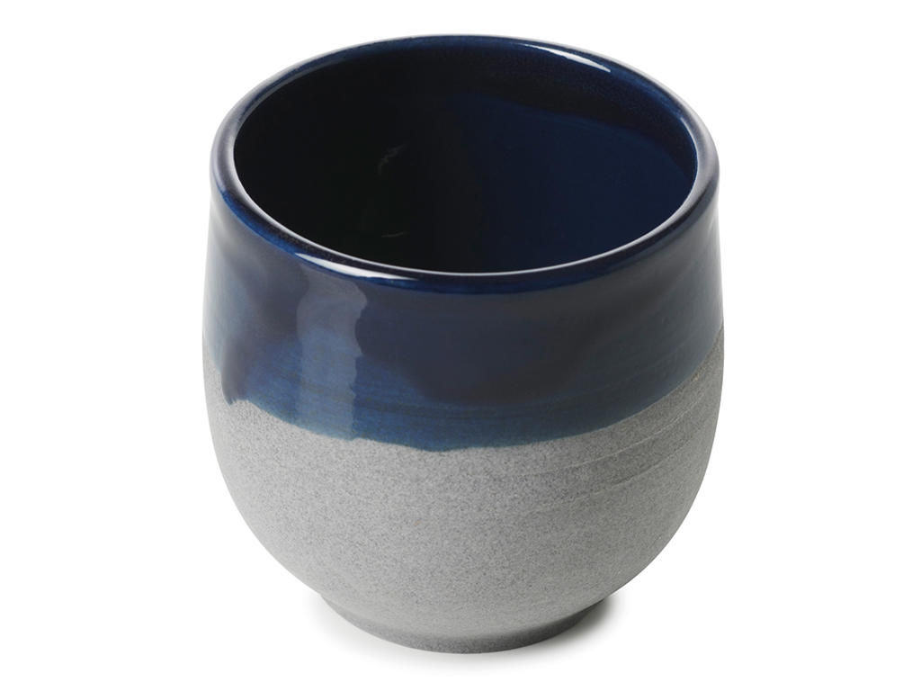 No.W Taza de espresso sin asa 8 cl Azul/Gris