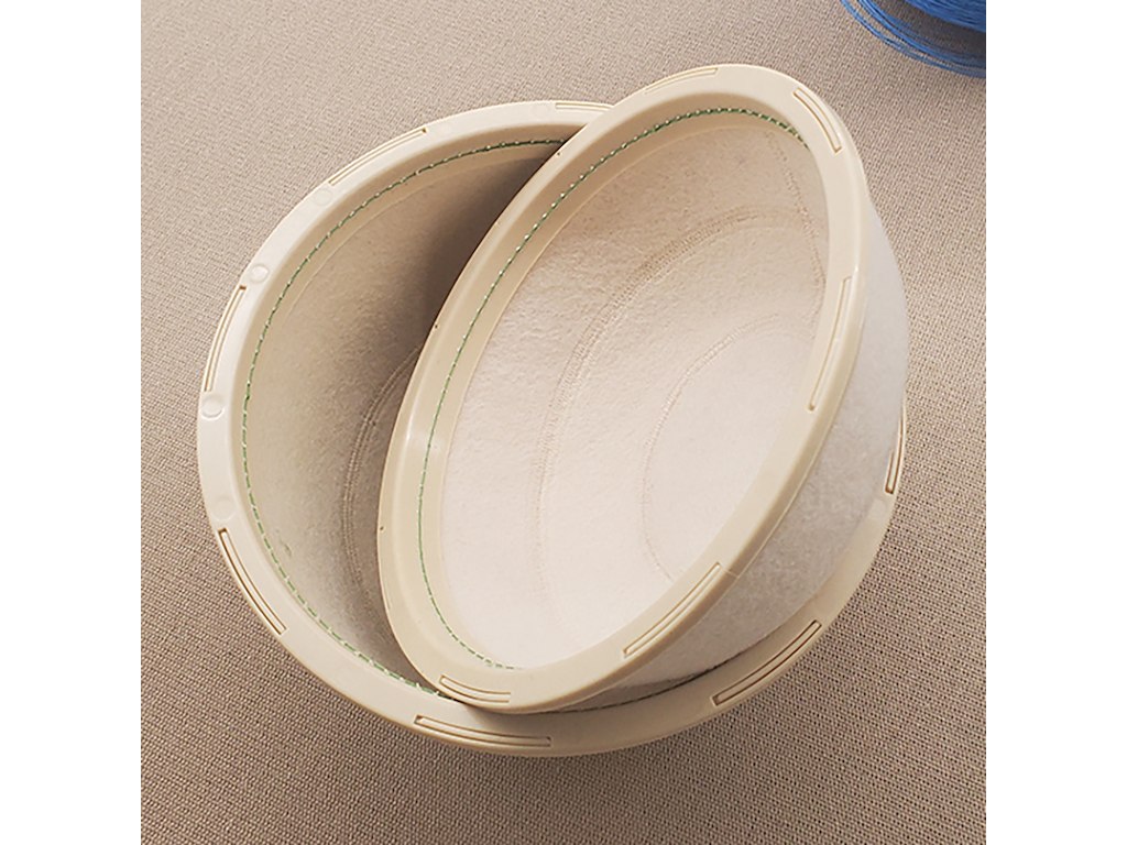 Hævekurv af uld Rund 500g