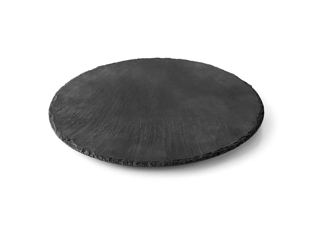 Plato de pastel con pie de masa Pizarra 30 cm