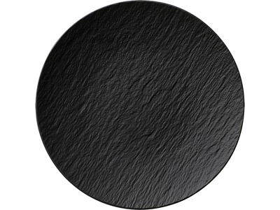 El plato The Rock negro 21 cm