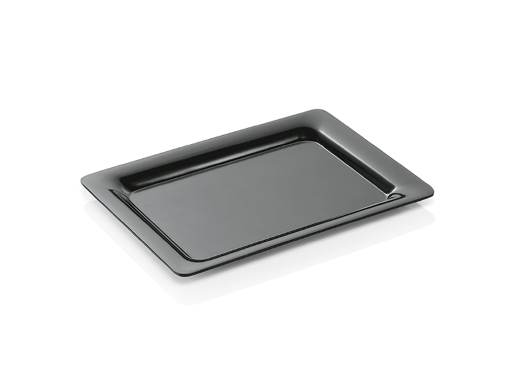 Plato Melamina negra 2 cm GN1/2