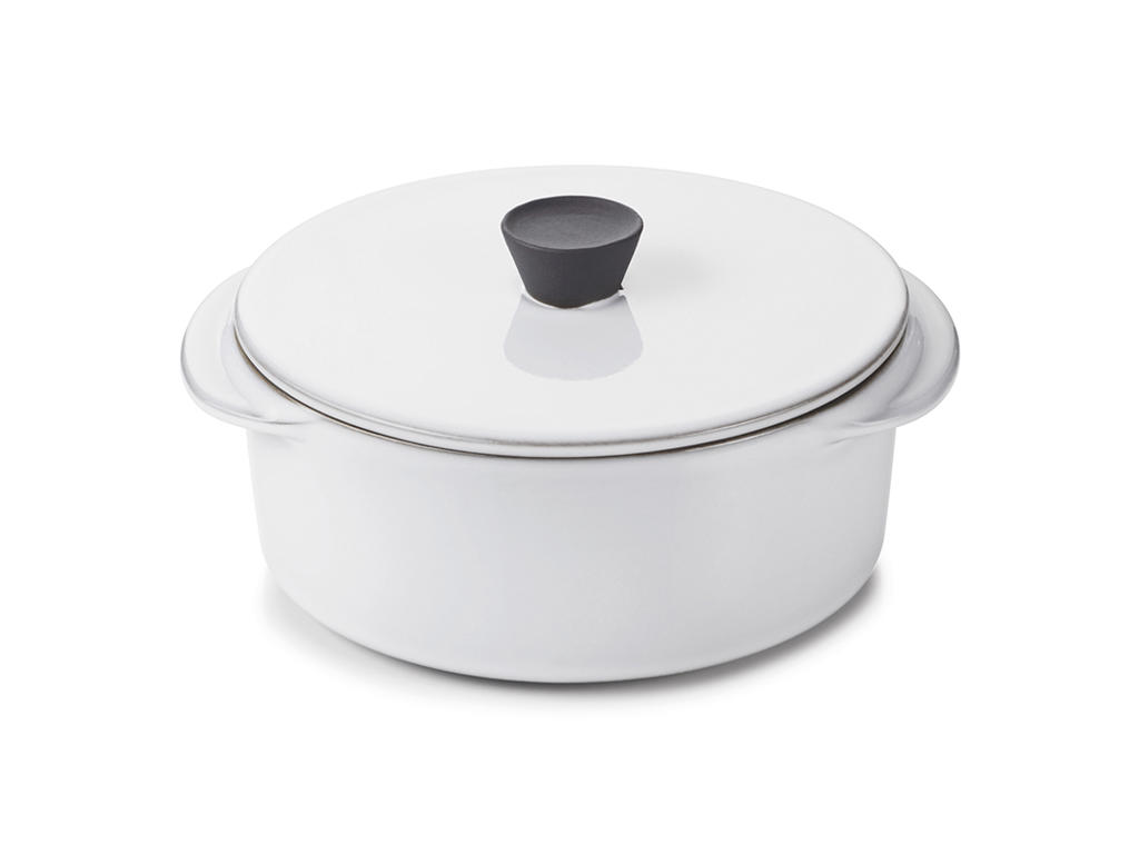 Cocotte con tapa 25 cl Caractere Blanco