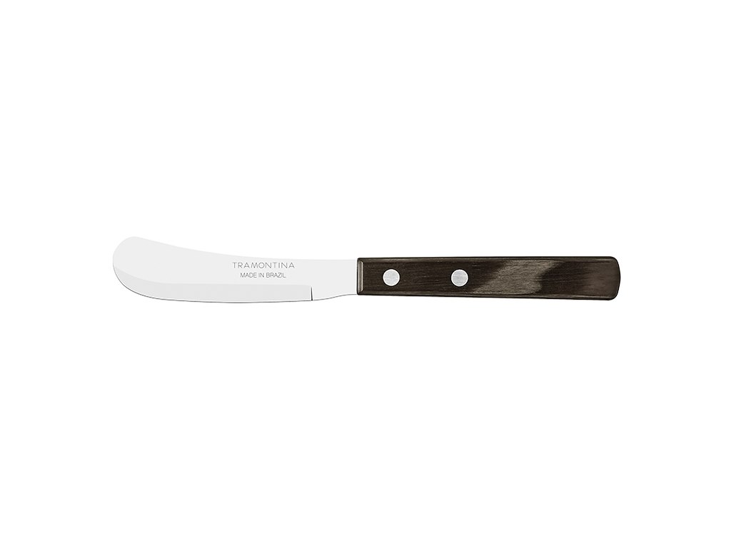 Cuchillo para untar 7,5cm Polywood Marrón