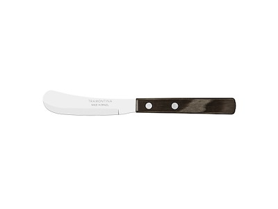 Cuchillo para untar 7,5cm Polywood Marrón