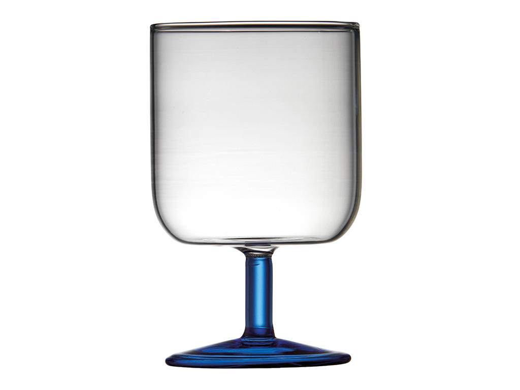 Vaso de vino Torino 30 cl 2 uds. Claro/Azul